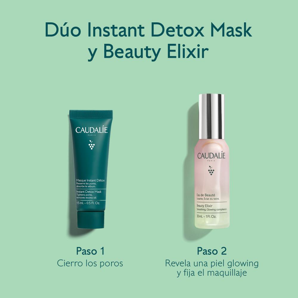 DÚO BEAUTY ELIXIR Y MASCARILLA INSTANT DETOX MASK (SET PARA CUIDADO DE LA PIEL)